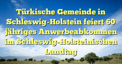 Türkische Gemeinde in Schleswig-Holstein feiert 60 jähriges Anwerbeabkommen im Schleswig-Holsteinischen Landtag