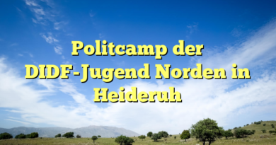 Politcamp der DIDF-Jugend Norden in Heideruh