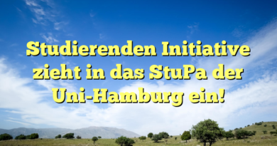 Studierenden Initiative zieht in das StuPa der Uni-Hamburg ein!