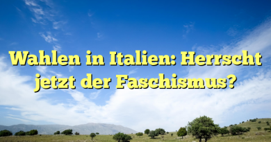 Wahlen in Italien: Herrscht jetzt der Faschismus?