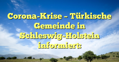 Corona-Krise – Türkische Gemeinde in Schleswig-Holstein informiert: