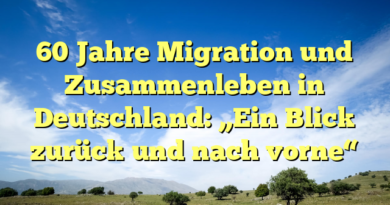 60 Jahre Migration und Zusammenleben in Deutschland: „Ein Blick zurück und nach vorne“
